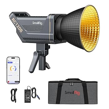 【Gothamwon】SmallRig RC220B LEDビデオライト SmallRig RC 120B Bi-Color LED Video Light with App Control